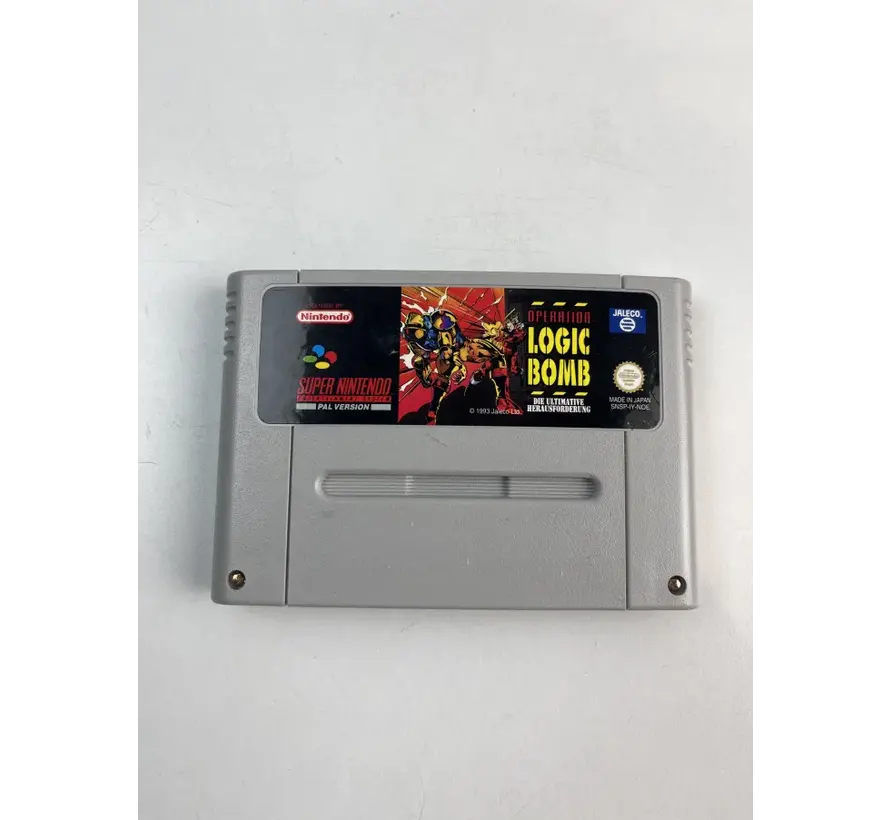 SNES - Operation Logic Bomb