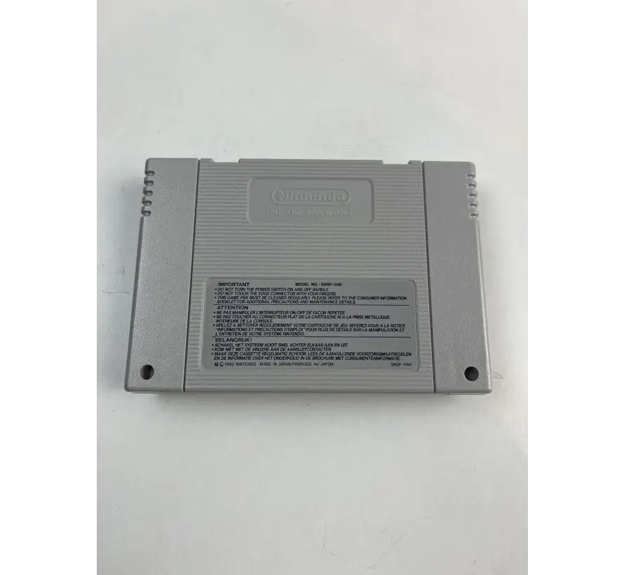 SNES - TinTin: Le Temple du Soleil