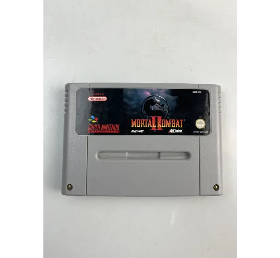 SNES - Mortal Kombat 2 / Mortal Kombat II