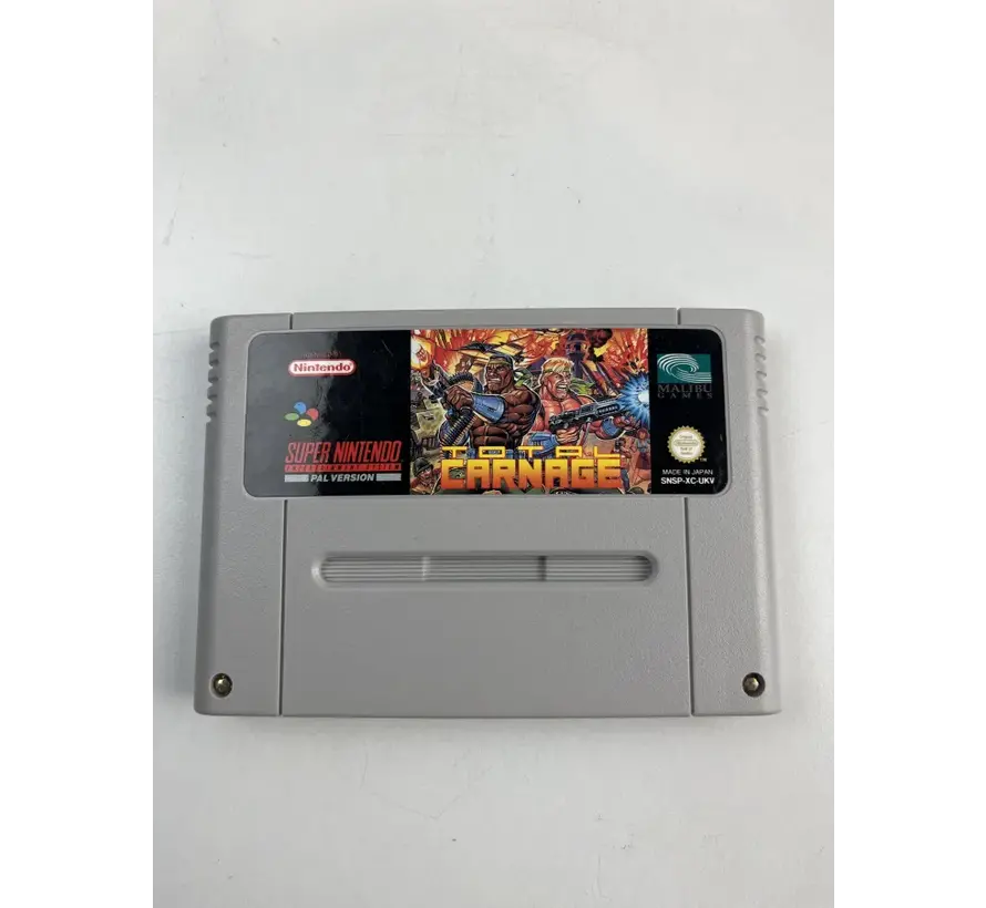 SNES - Total Carnage