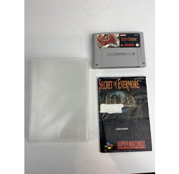 Square SNES - Secret Of Evermore (Plastic Box)