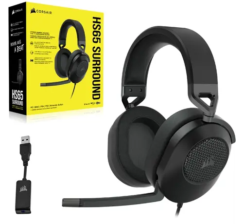Corsair HS65 Surround Zwart