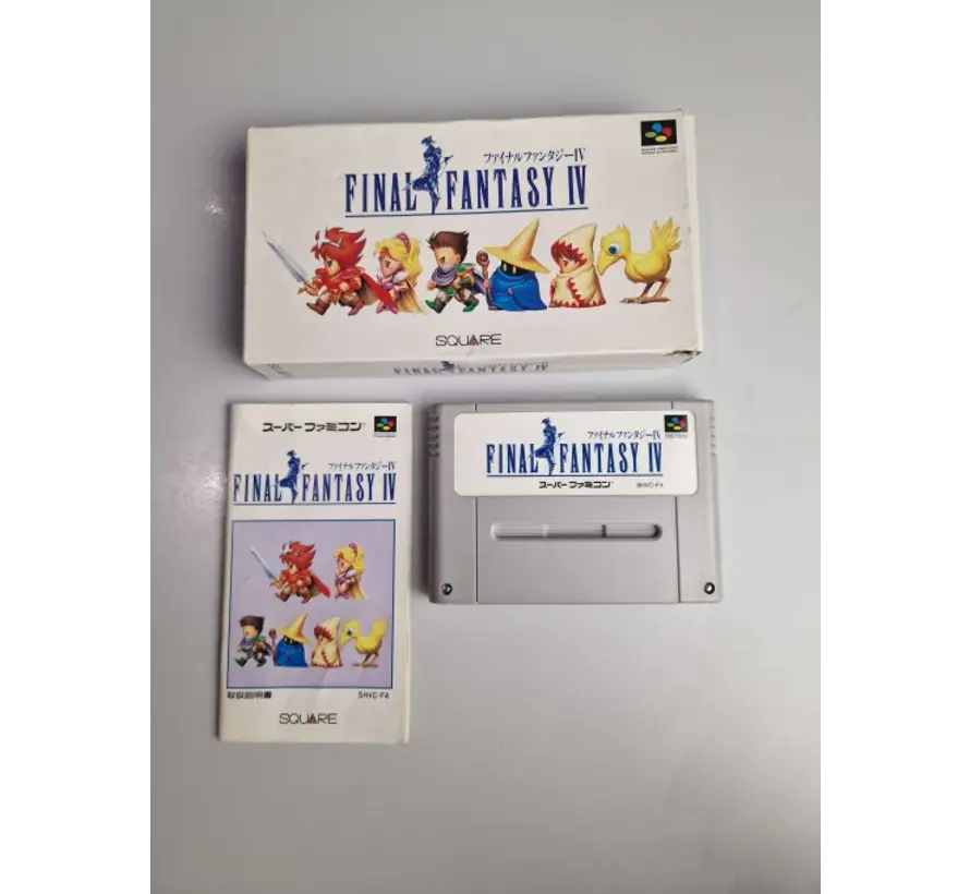 SNES - Final Fantasy IV - Famicon - Boxed CIB