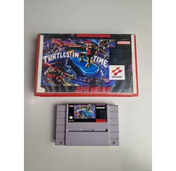 Konami SNES - Turtles In Time (USA) (Plastic Box)