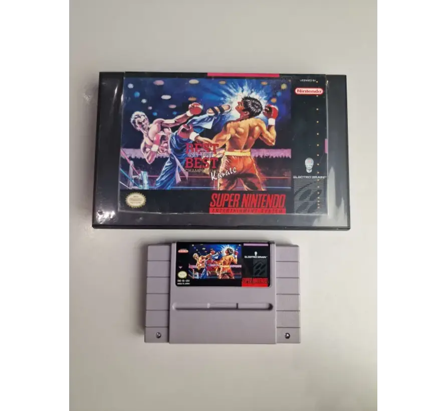 SNES - Best Of The Best Championship Karate - USA - Plastic Boxed