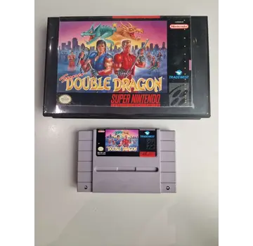 Technos Japan SNES - Super Double Dragon (USA) (Plastic Box)