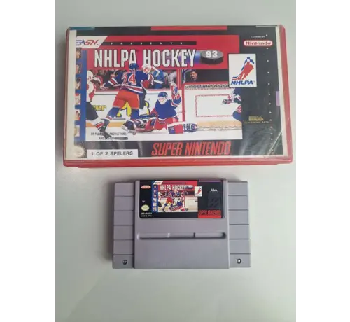 Electronic Arts SNES - NHLPA Hockey '93 - USA - Plastic Boxed