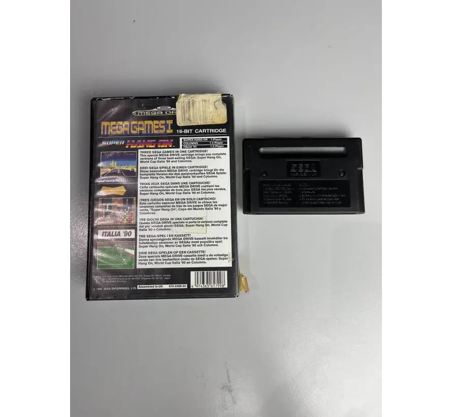 SEGA Genesis - Mega Games 1 [No Manual]