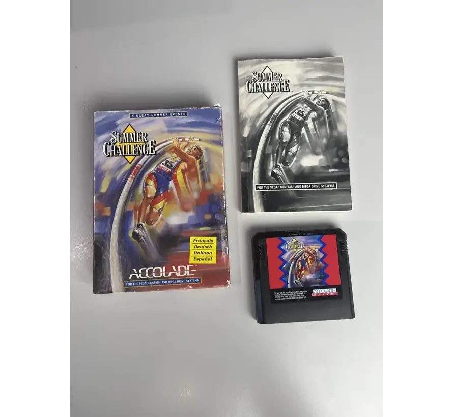 SEGA Mega Drive - Summer Challenge