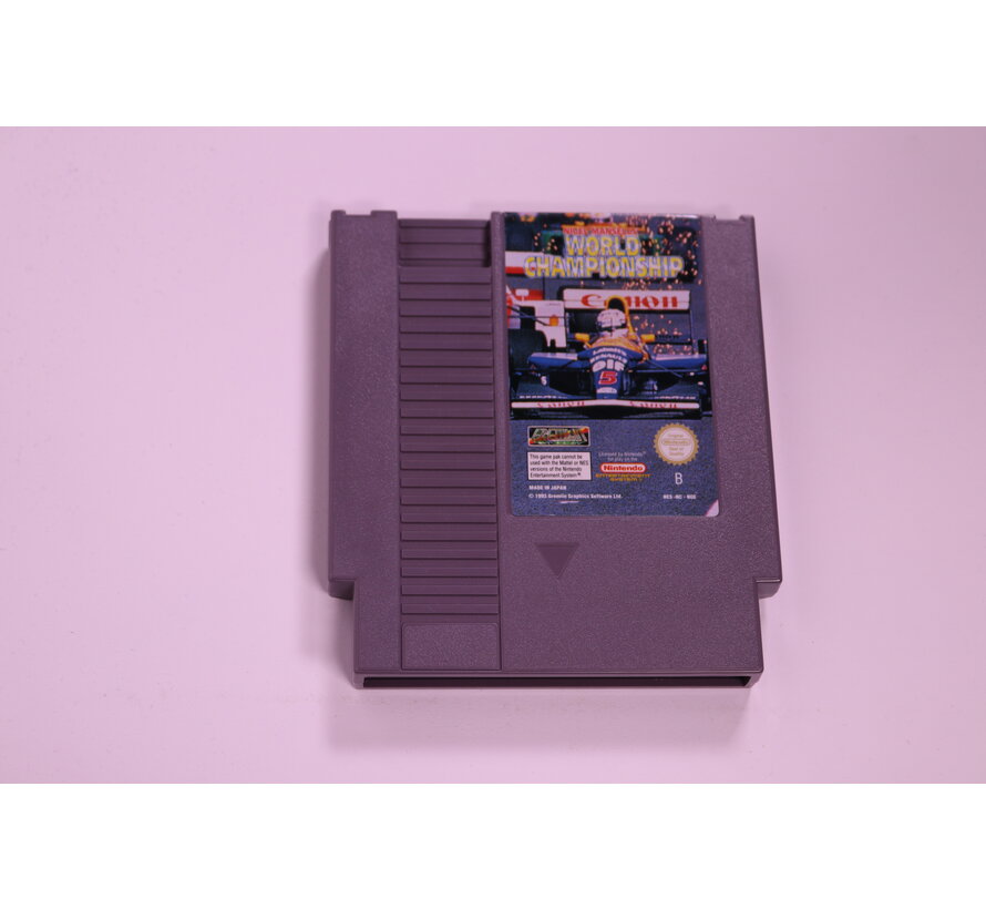 NES - Nigel Mansell's World Championship