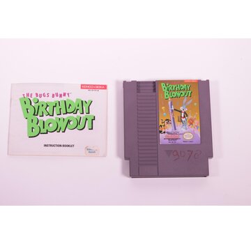 Kemco NES - Bugs Bunny Birthday Blowout - USA [met boekje]