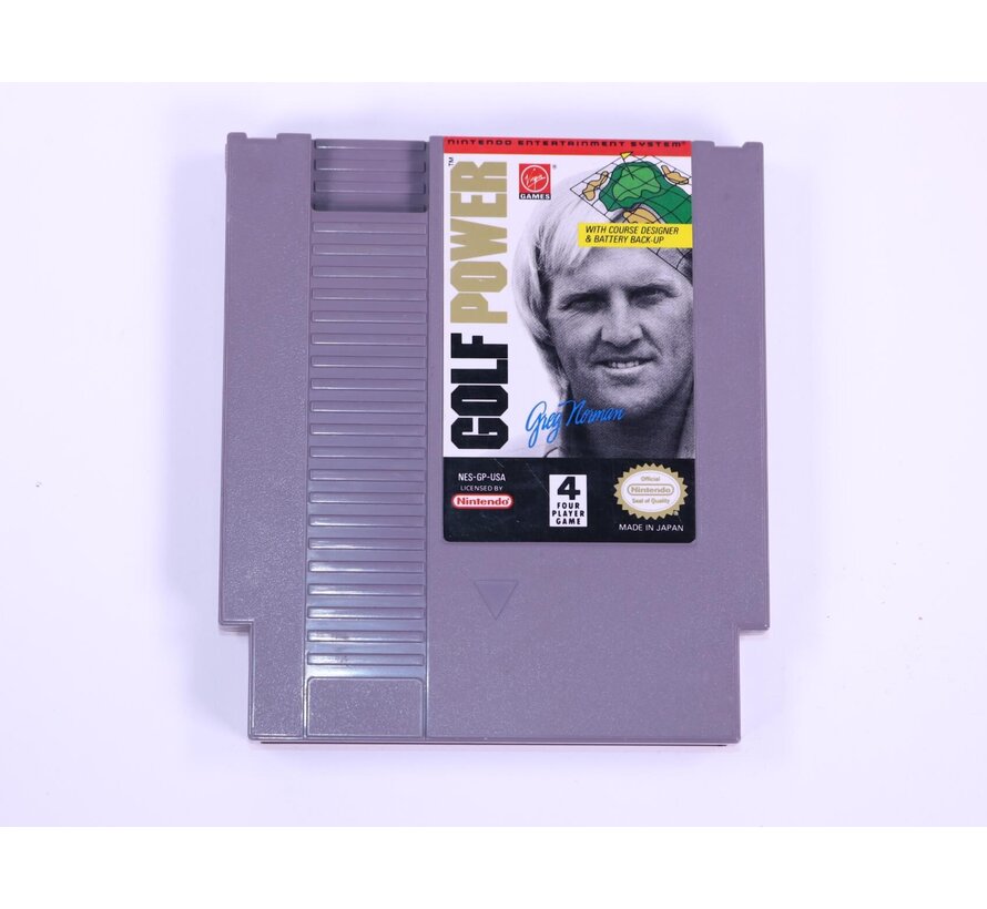 NES - Greg Norman's Golf Power - USA