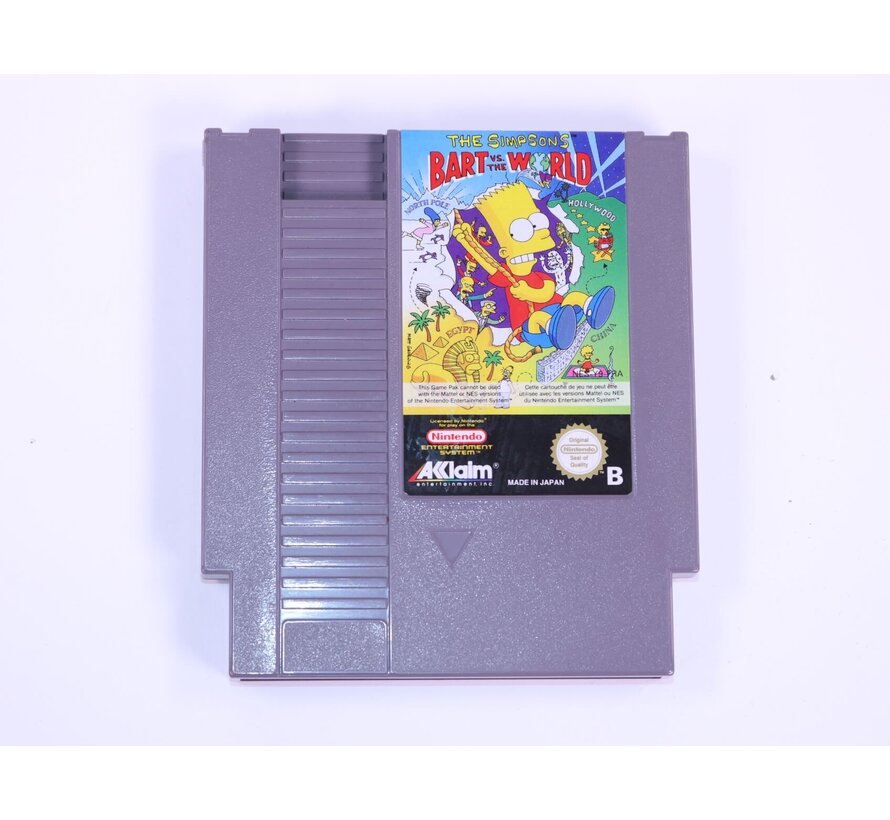 NES - The Simpsons Bart vs the World