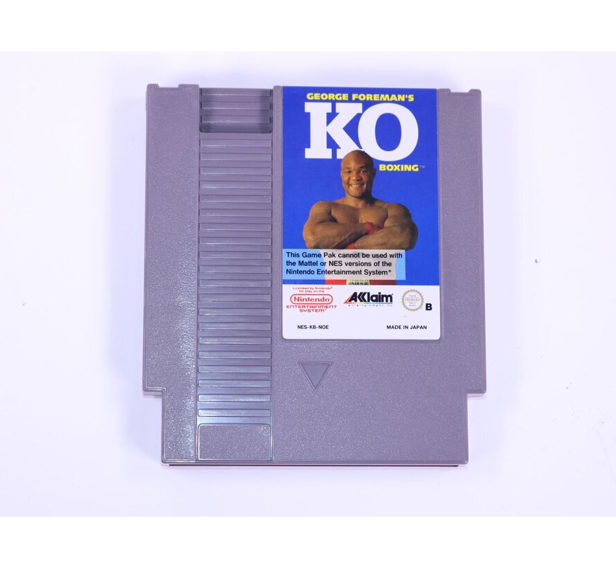 NES - George Foreman's KO Boxing