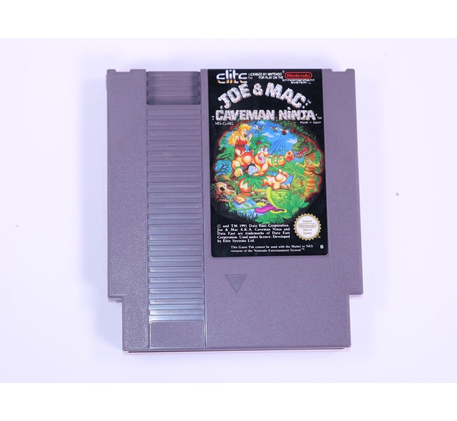 NES - Joe and Mac: Caveman Ninja