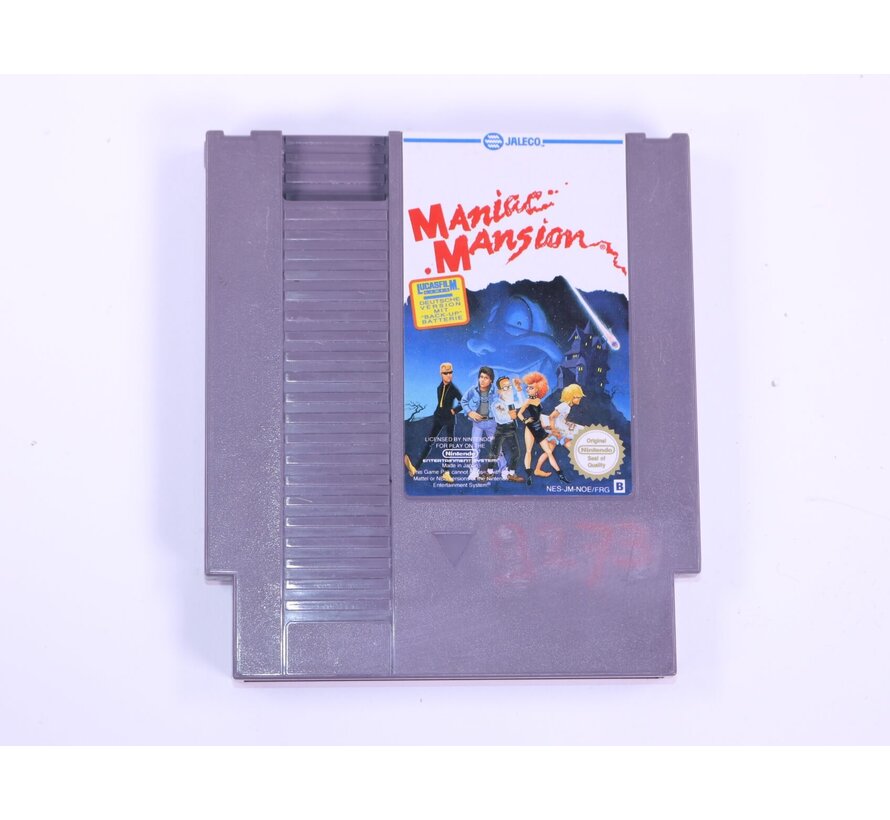 NES - Maniac Mansion [Beschadigd]