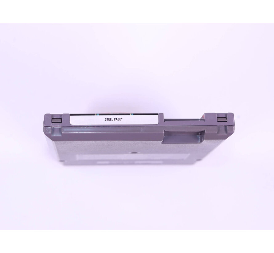 NES - WWF Wrestlemania Steel Cage Challenge