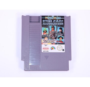 Sculptured Software NES - WWF Wrestlemania Steel Cage Challenge