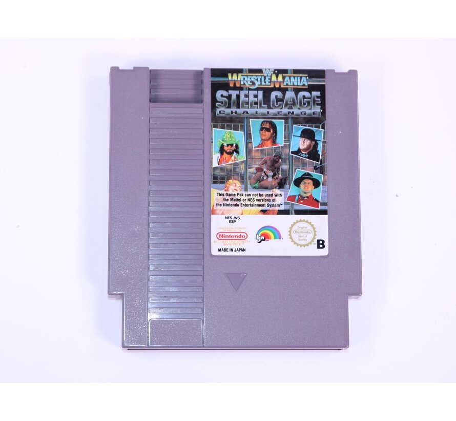 NES - WWF Wrestlemania Steel Cage Challenge