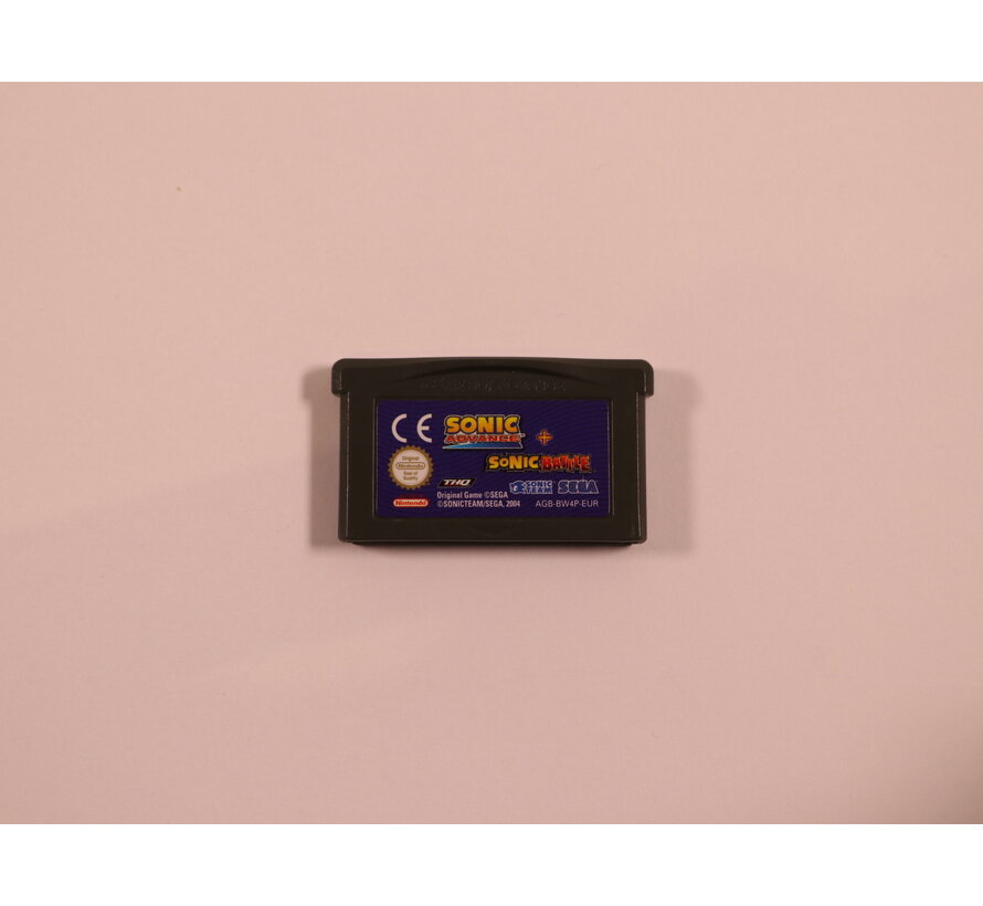 Game Boy Advance - Sonic Advance + Sonic Battle