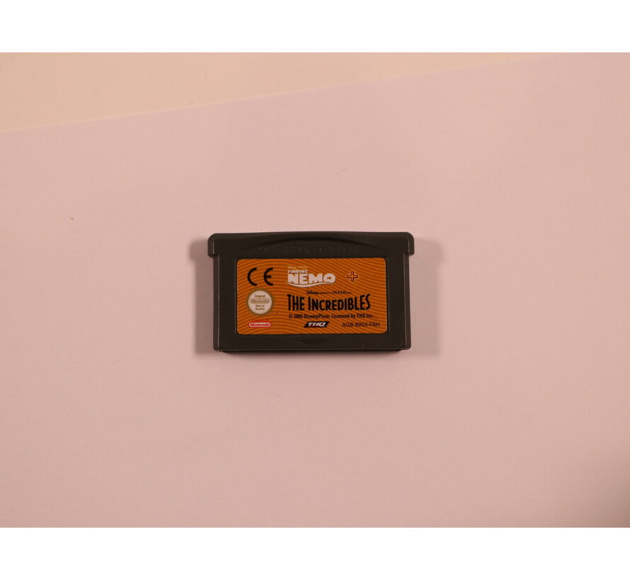 Game Boy Advance - Finding Nemo / The Incredibles