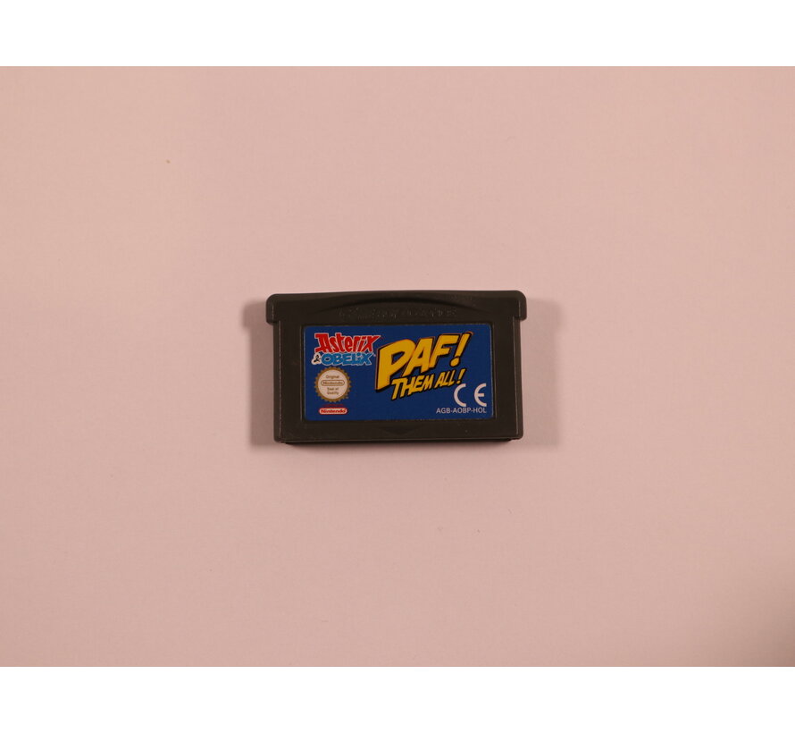 Game boy Advance - Asterix & Obelix PAF them All