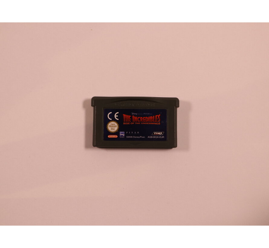 Game Boy Advance - The Incredibles Rise of the Underminer
