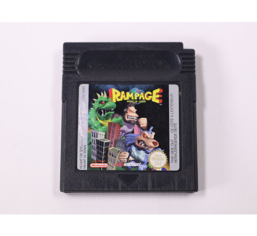 Midway Games Game Boy Color - Rampage World Tour