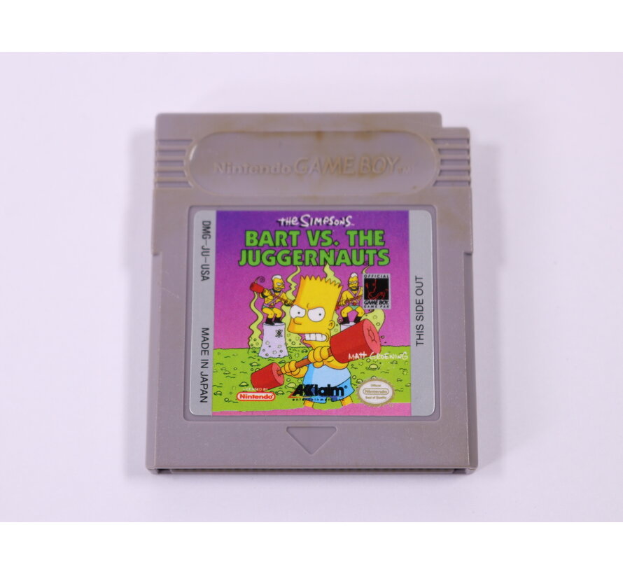 Game Boy - Bart vs. The Juggernauts