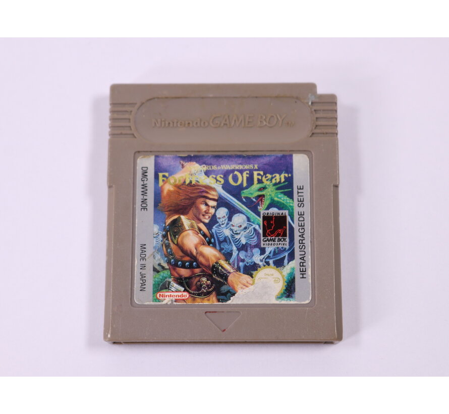 Game Boy - Fortress Of Fear