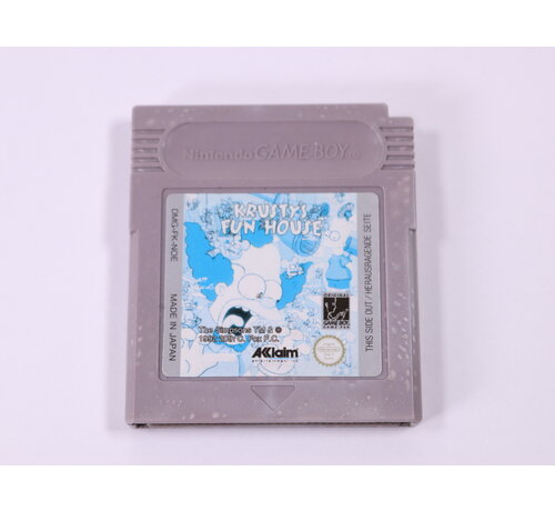 Audiogenic Software Game Boy - Krusty's Fun House [Beschadigd]