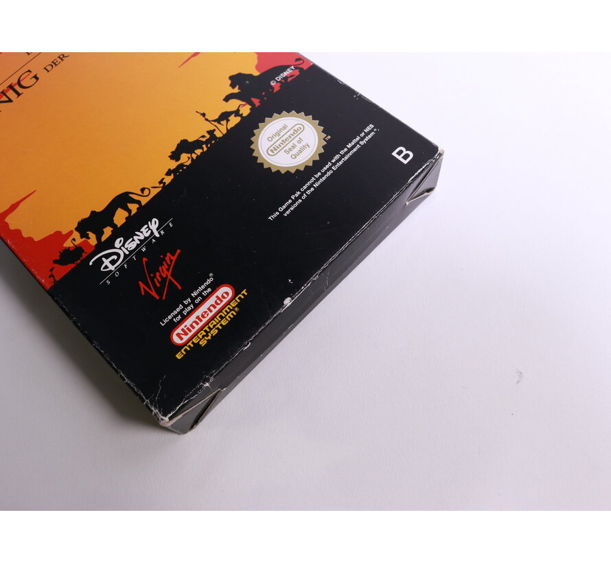 NES - Lion King / Der König Der Löwen - Boxed