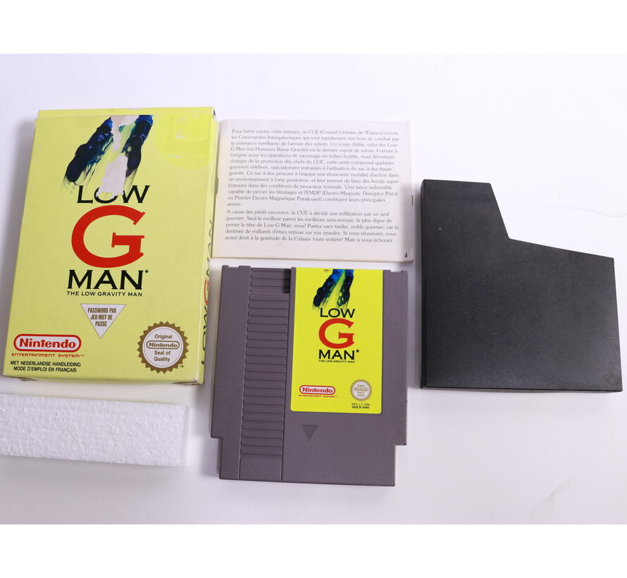 NES - Low G Man - Boxed CIB