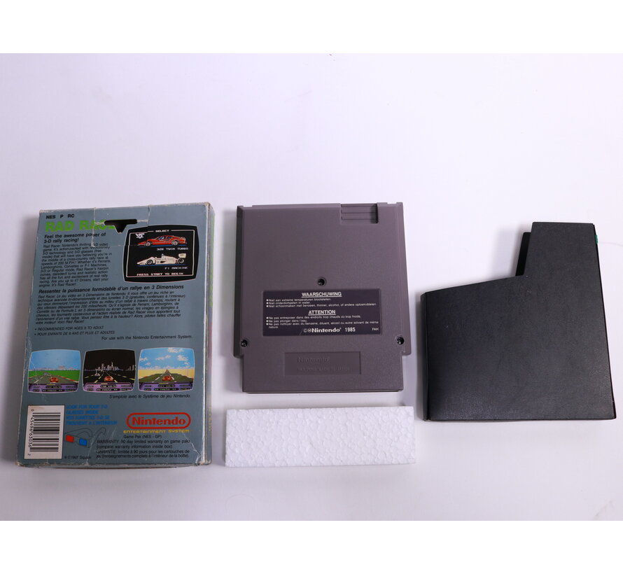 NES - Rad Racer - Boxed