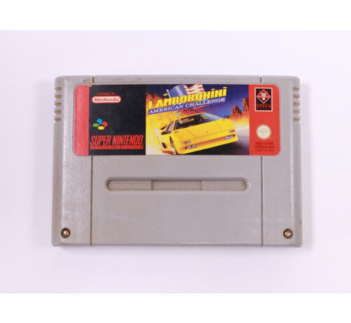 Titus France SNES - Lamborghini American challenge