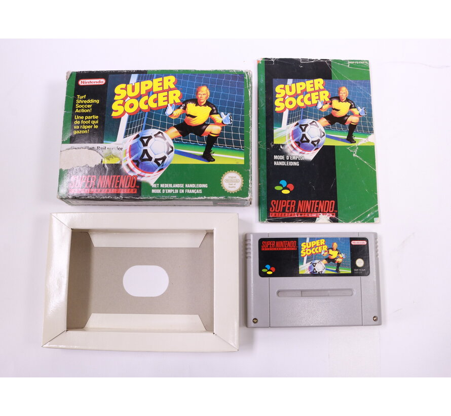 SNES - Super Soccer - Boxed CIB