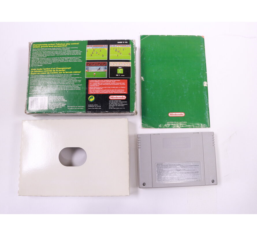 SNES - Super Soccer - Boxed CIB