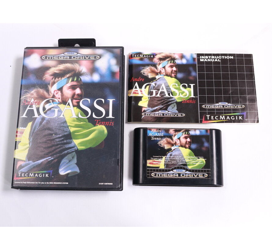 SEGA Mega Drive - Andre Agassi Tennis
