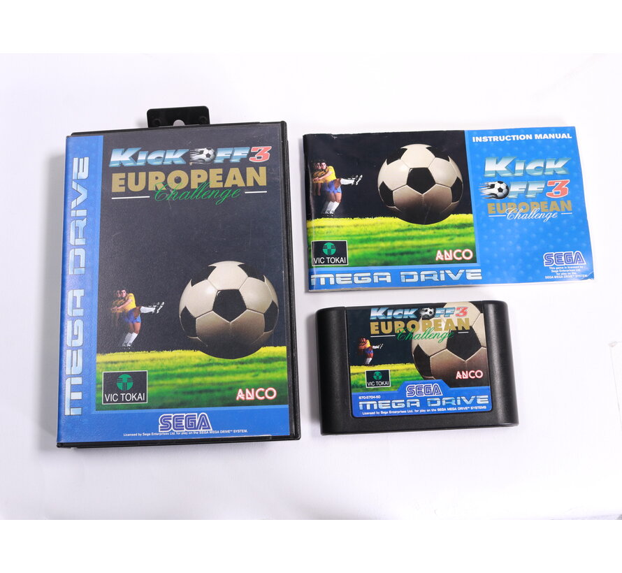 SEGA Genesis - Kick Off 3 European Challenge
