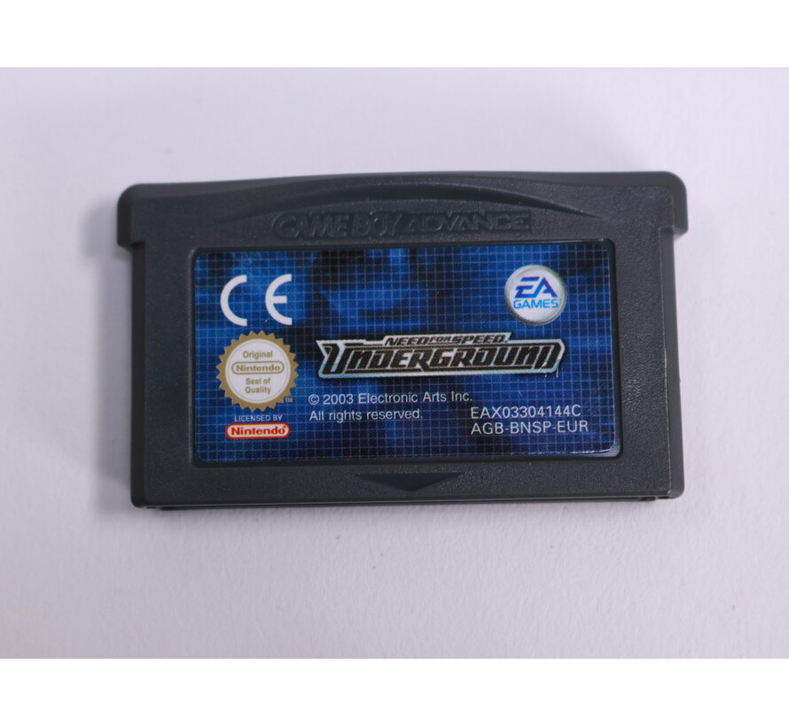 Game boy Advance - Need For Speed Underground