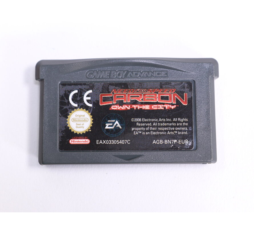 Game boy Advance - Need for Speed Carbon