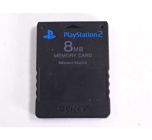 Sony Playstation 2 - 8 MB Memory Card - Origineel (Zwart)