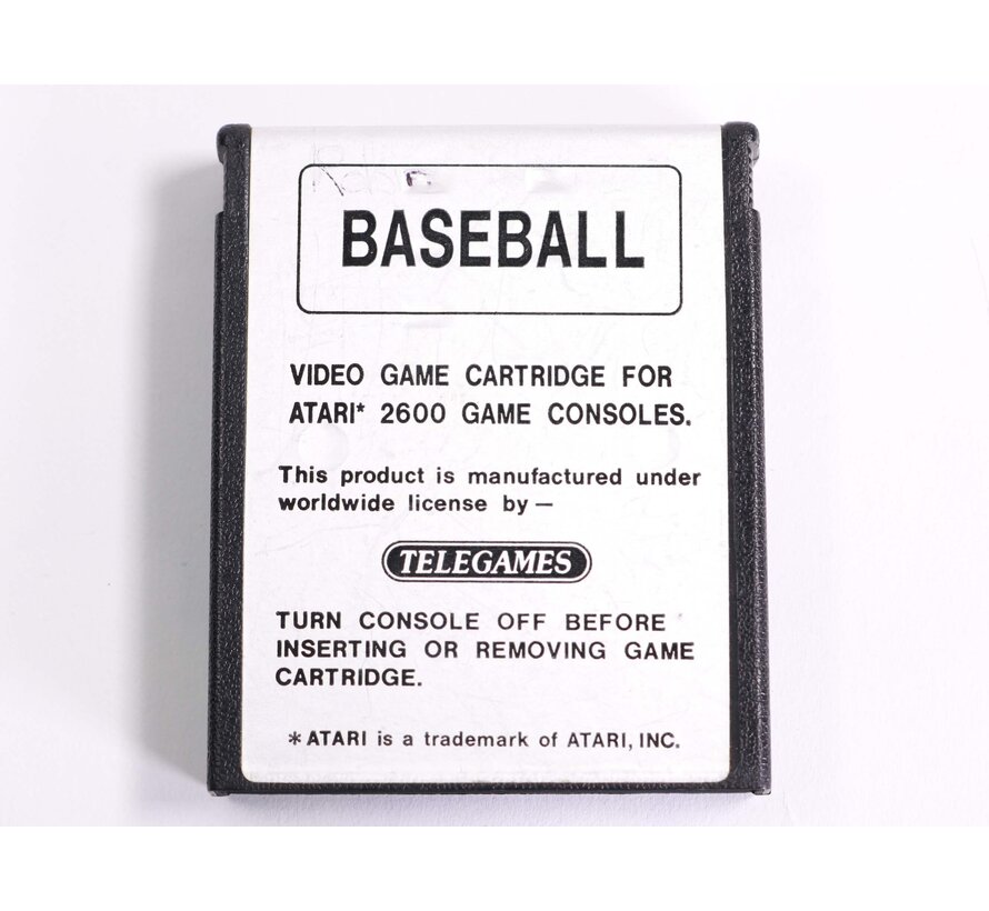 Atari 2600 - Pete Rose Baseball