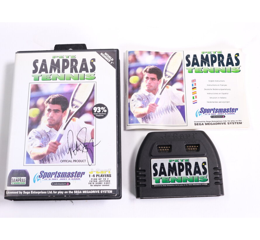 SEGA Mega Drive - Pete Sampras Tennis