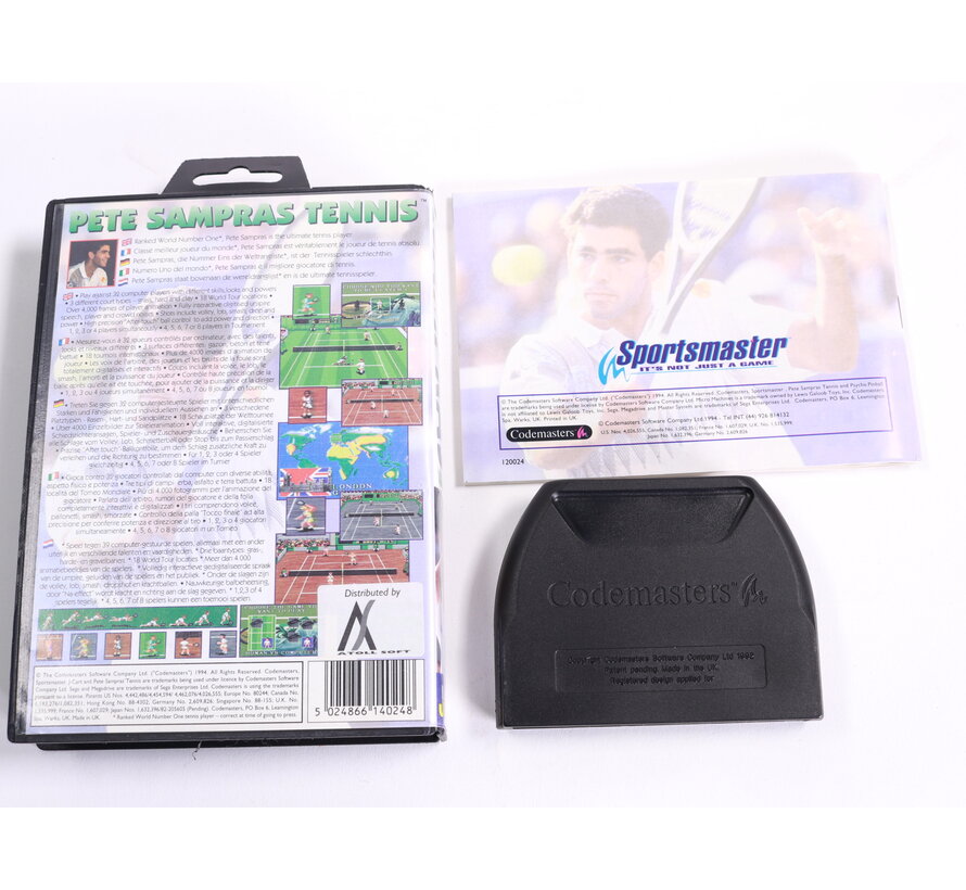 SEGA Mega Drive - Pete Sampras Tennis