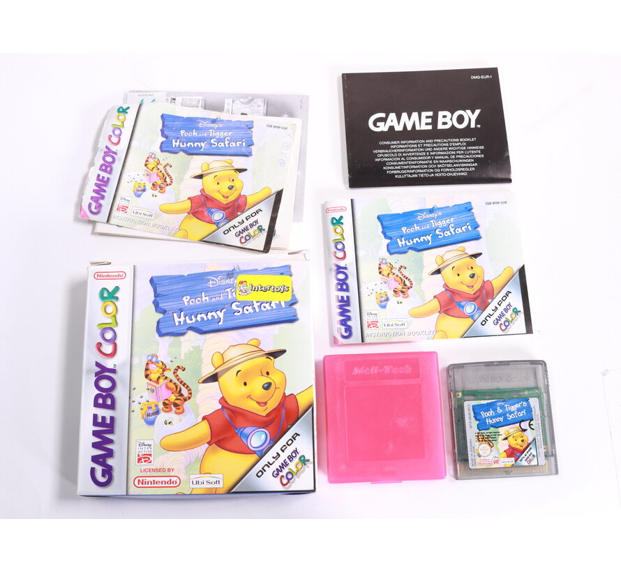 Game Boy Color - Pooh And Tigger Hunny Safari - Boxed CIB