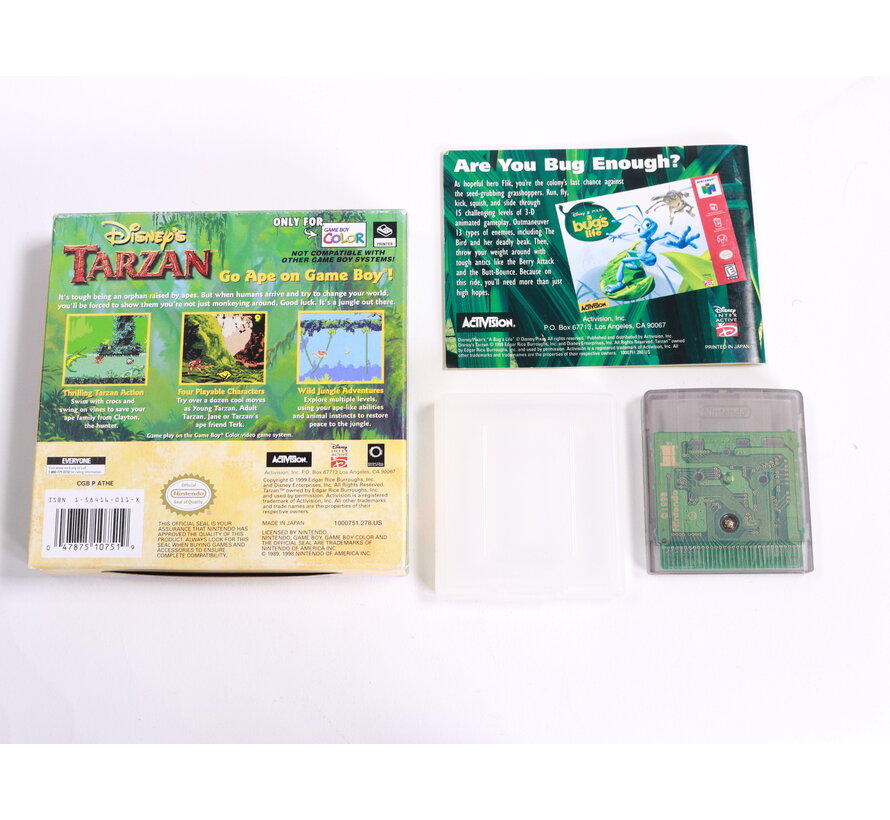 Game Boy Color - Tarzan - Boxed CIB