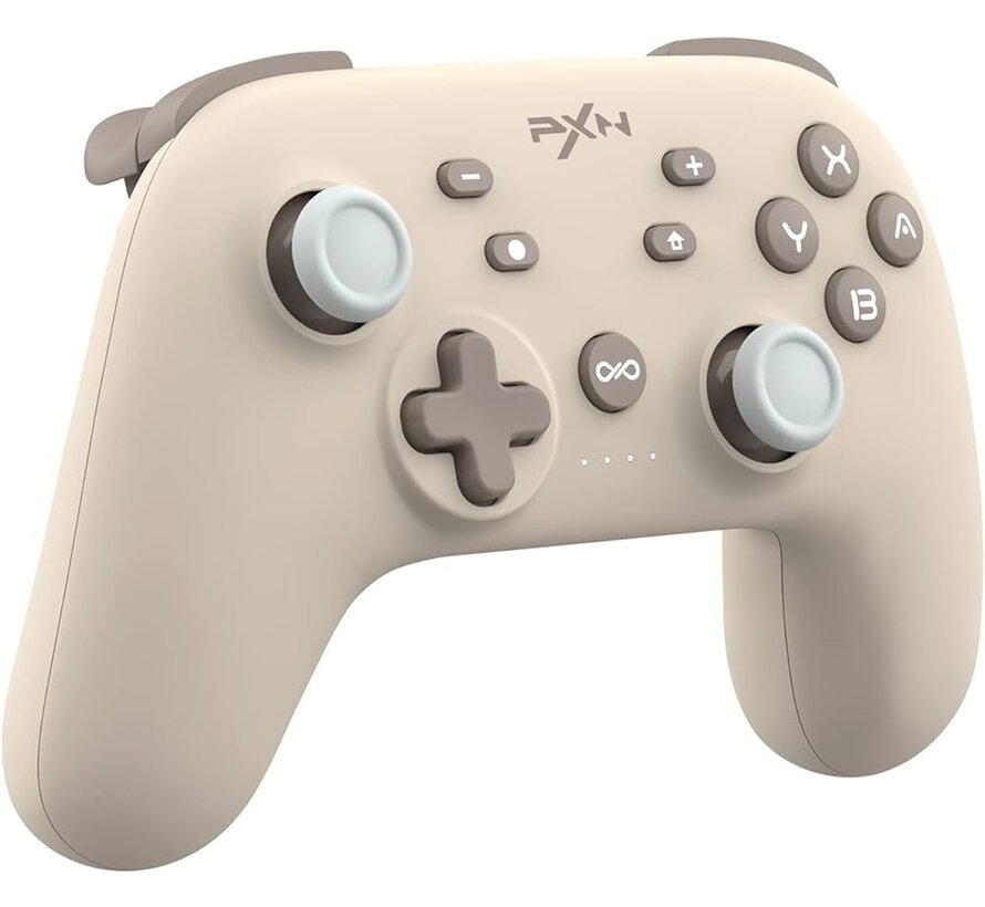 P50 - Controller Switch Nintendo - Draadloos - PC en iOS16 - Draadloze Controller - Beige