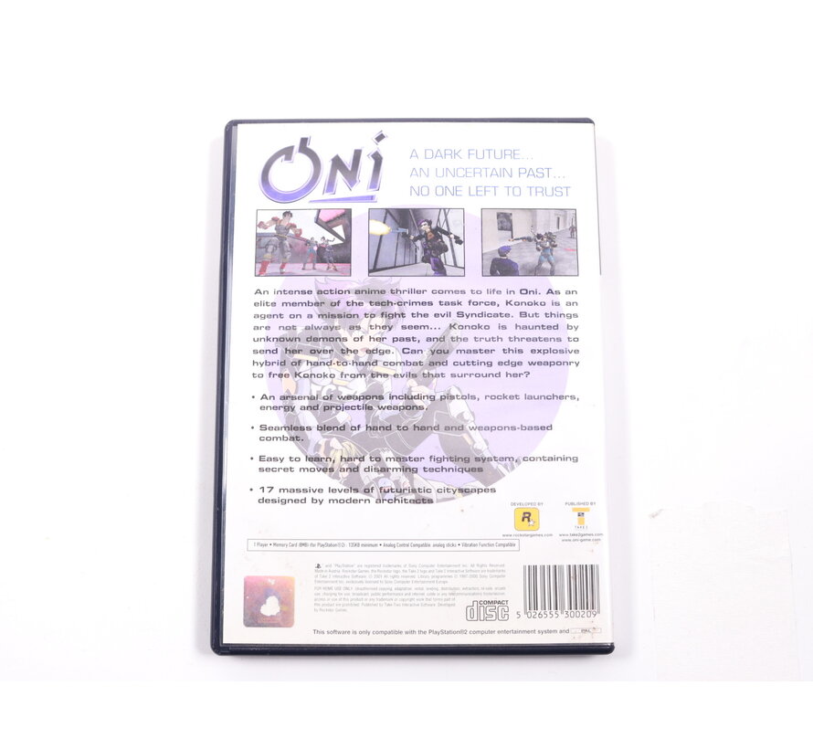 Playstation 2 - Oni