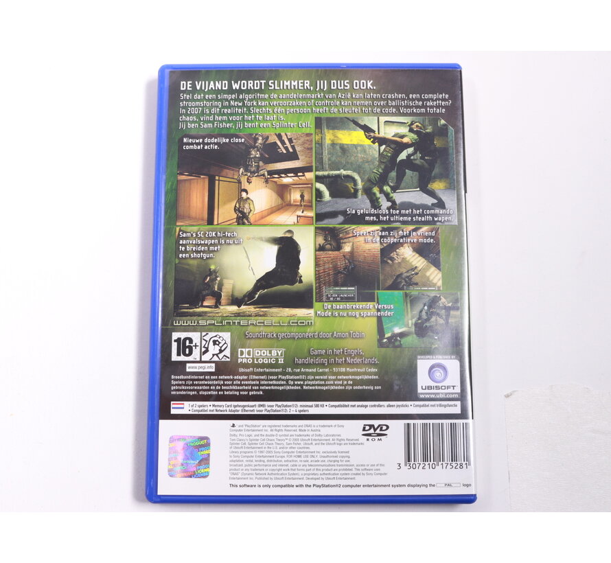 PlayStation 2 - Tom Clancy's Splinter Cell: Chaos Theory